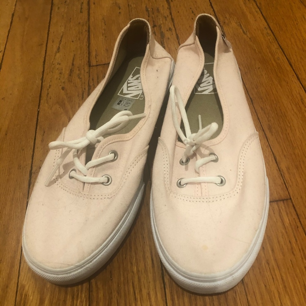 Blush Vans Size 8.5